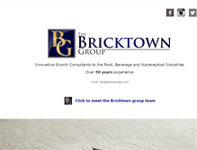 Tablet Screenshot of bricktowngrp.com